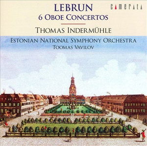 Cover for Thomas Indermuhle · Lebrun: Oboe Concert Works (CD) [Japan Import edition] (2006)