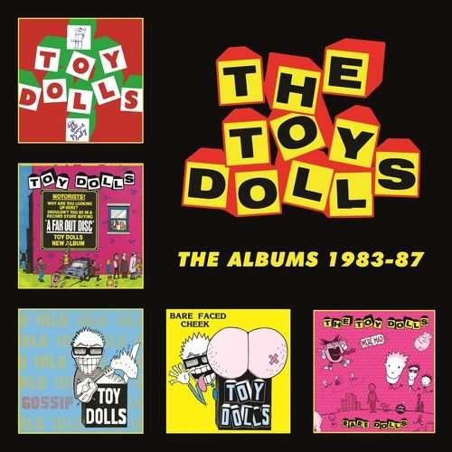 Cover for The Toy Dolls · The Albums 1983-87: 5cd Boxset (CD) (2018)