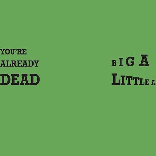 Cover for Crass · You're Already Dead / Big a Little a (LP) (2022)