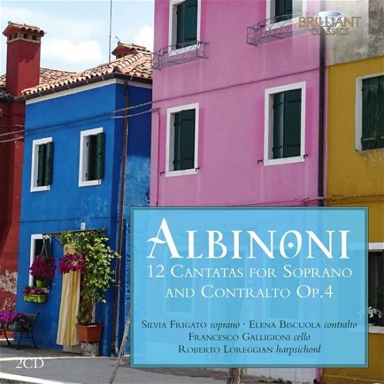 12 Cantatas for Soprano and Contralto Op.4 - T. Albinoni - Musiikki - BRILLIANT CLASSICS - 5028421956008 - perjantai 28. kesäkuuta 2019