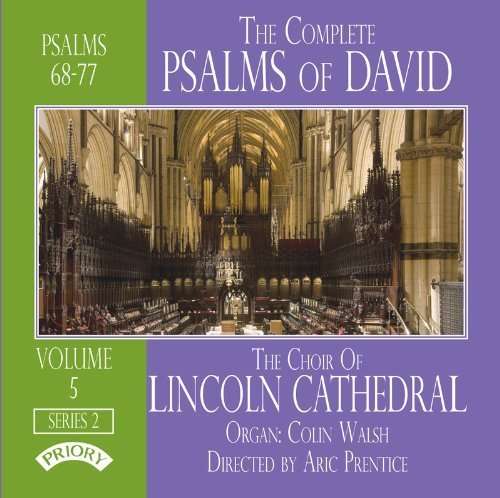 Cover for Lincoln Cathedral Choir / Prentice / Walsh · The Complete Psalms Of David Volume 5 (CD) (2018)