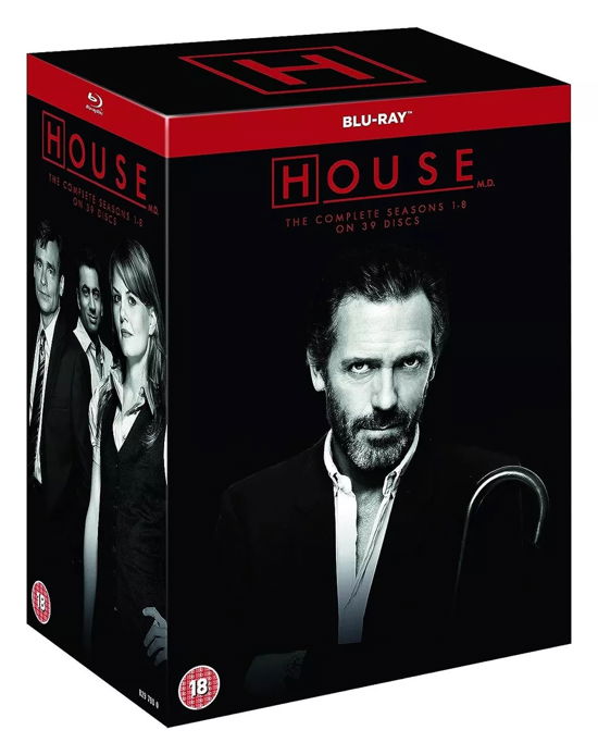 Cover for House Md · House MD Seasons 1-8 Complete Series (Blu-Ray) (2014)