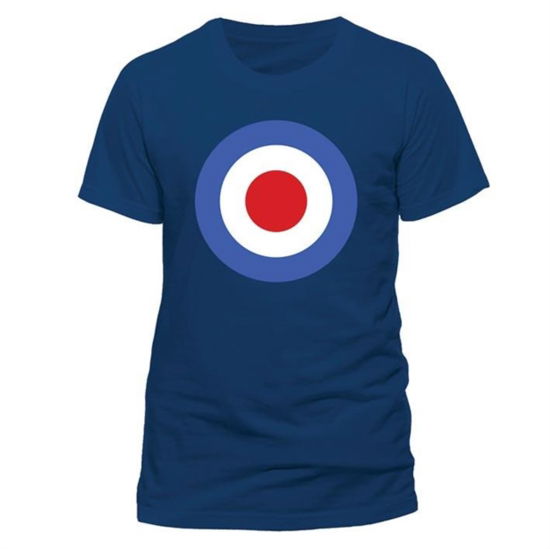 Cover for Mod Target Navy Large T-Shirt (T-shirt)