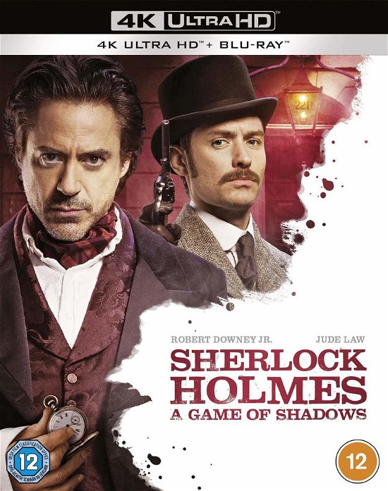 Cover for Sherlock Holmes - A Game Of Shadows (4K UHD Blu-ray) (2020)