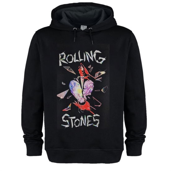 Cover for The Rolling Stones · Rolling Stones Hackney Diamonds Amplified Black Large Hoodie Sweatshirt (T-shirt) (2024)