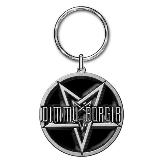 Dimmu Borgir Keychain: Pentagram (Die-Cast Relief) - Dimmu Borgir - Merchandise - PHD - 5055339792008 - October 28, 2019