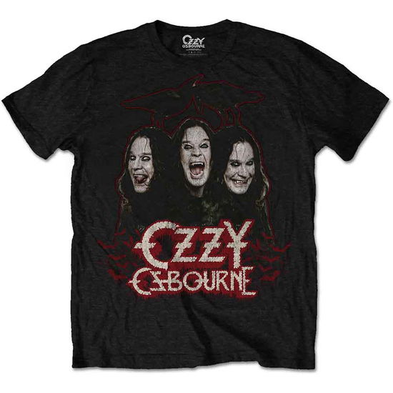 Ozzy Osbourne Unisex T-Shirt: Crows & Bars - Ozzy Osbourne - Merchandise - Bravado - 5055979952008 - May 3, 2019