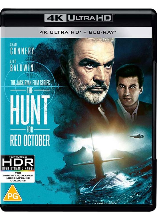Cover for The Hunt for Red October Uhd BD · The Hunt For Red October (4K UHD Blu-ray) (2021)