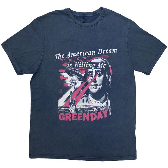 Cover for Green Day · Green Day Unisex T-Shirt: American Dream (Wash Collection) (T-shirt) [size XL] (2024)