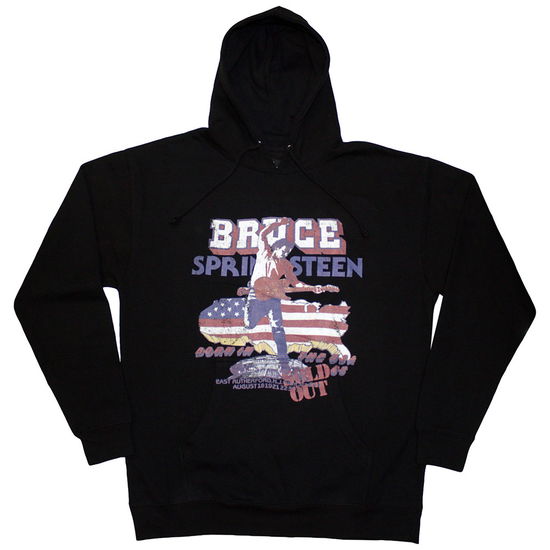 Bruce Springsteen · Bruce Springsteen Unisex Pullover Hoodie: Born In The USA '85 (Hoodie) [size XXL] (2024)