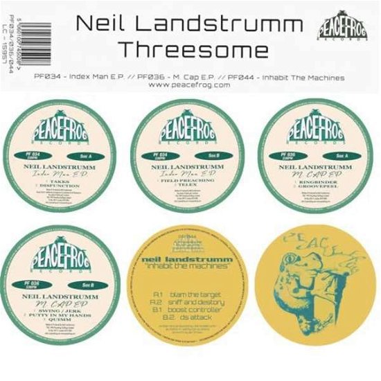 Cover for Neil Landstrumm · Threesome (LP) (2018)