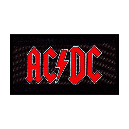 Cover for AC/DC · Red Logo (Patch) (2019)
