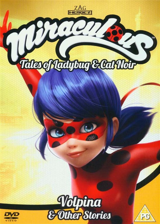 Cover for Miraculous Tales of Ladybug V4 · Miraculous: Tales of Ladybug and Cat Noir - Volpina &amp; Other Stories  Vol 4 (DVD) (2018)