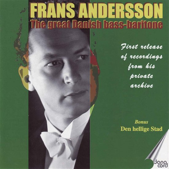 Cover for Andersson · Great Danish Bass Baritone (CD) (2000)