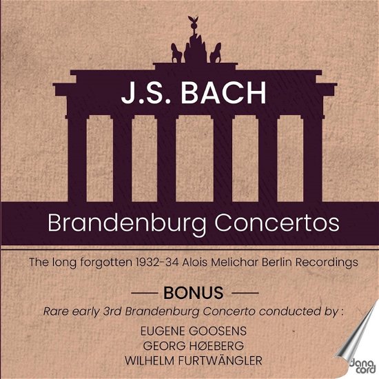 Brandenburg Concertos - Bach,j.s. / Goldberg / Kern / Bottermund - Musik - DAN - 5709499975008 - 3. maj 2024