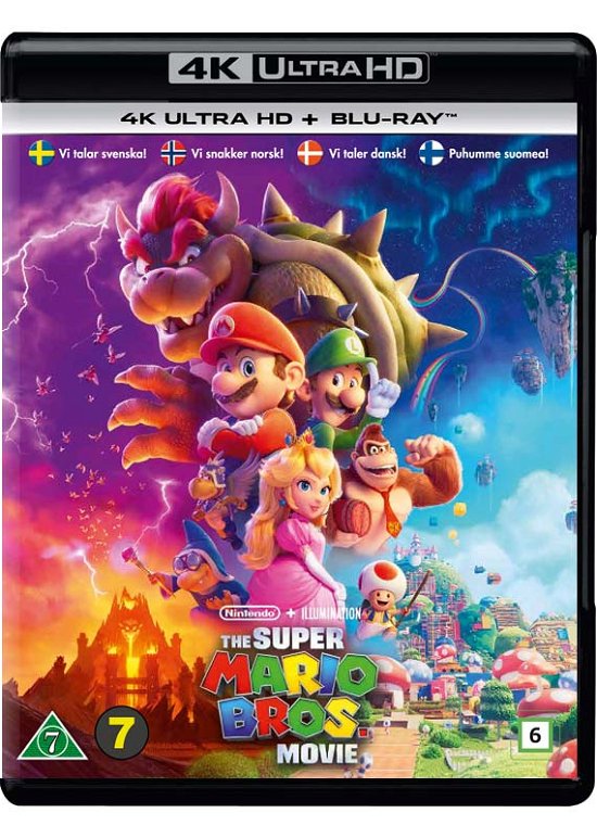 Cover for The Super Mario Bros. Movie (4K UHD + Blu-ray) (2023)