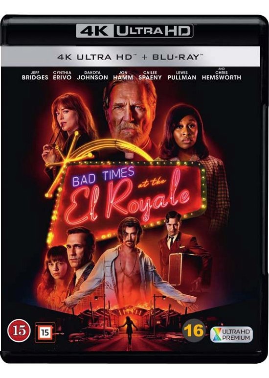 Cover for Bad Times at the El Royale (4K UHD + Blu-ray) [4K edition] (2019)
