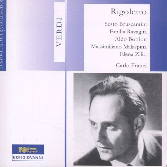 Cover for Verdi / Bruscantini / Ravaglia / Bottion · Rigoletto (CD) (2014)