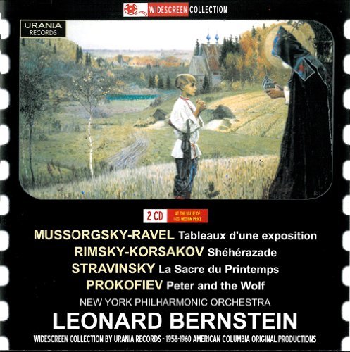 Cover for New York Philharmonic / Bernstein · Pictures at an Exhibition (CD) (2010)