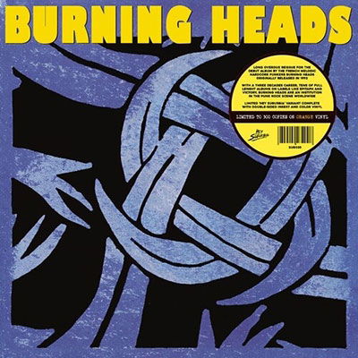 Burning Heads (Orange Vinyl) - Burning Heads - Music - HEY SUBURBIA - 8055515234008 - November 11, 2022