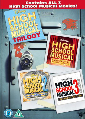 High School Musical 1-3 - High School Musical 1-3 - Filmes - Walt Disney - 8717418226008 - 24 de agosto de 2009