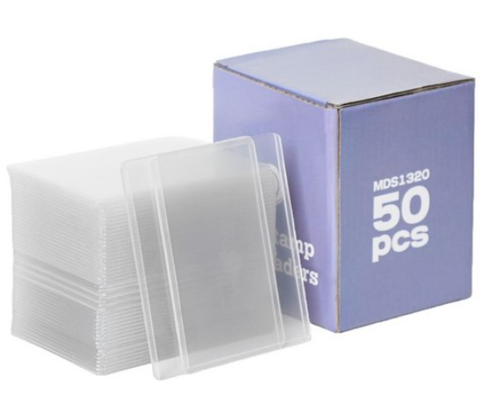 Cover for MAD STAMP TOP LOADERS · 50 pcs. Top Loaders for Photocards (Photocard Holder) [Hard Cover edition] (2025)