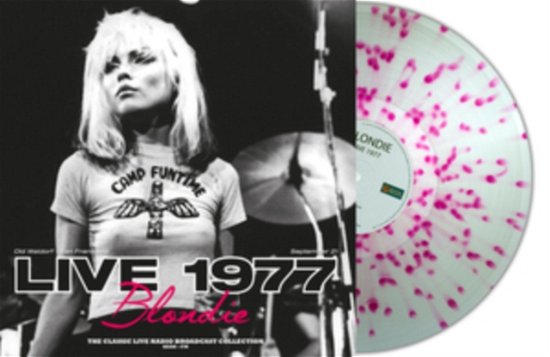 Cover for Blondie · Old Waldorf Live 1977 (Clear / Violet Splatter Vinyl) (LP) (2023)