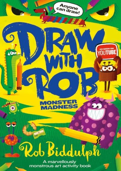 Cover for Rob Biddulph · Draw With Rob: Monster Madness (Paperback Book) (2021)