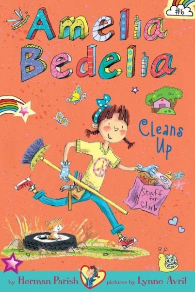 Cover for Herman Parish · Amelia Bedelia Chapter Book #6: Amelia Bedelia Cleans Up - Amelia Bedelia (Pocketbok) (2015)