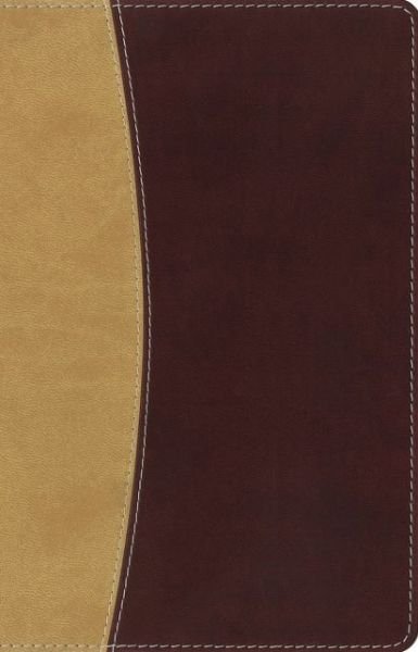 Cover for Zondervan Publishing · Amplified Holy Bible, Compact, Leathersoft, Tan / Burgundy: Captures the Full Meaning Behind the Original Greek and Hebrew (Leather Book) [Camel/Burgundy Imitation] (2015)