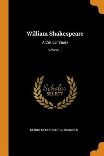 Cover for Georg Morris Cohen Brandes · William Shakespeare (Taschenbuch) (2018)