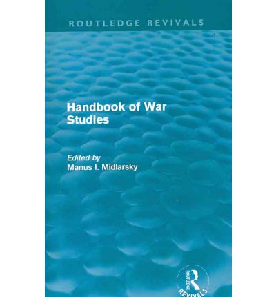 Cover for Manus I. Midlarsky · Handbook of War Studies (Routledge Revivals) (Paperback Book) (2011)