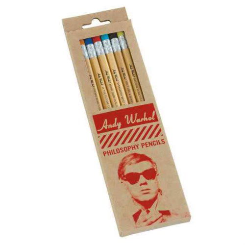 Warhol Philosophy Pencil Set - Galison - Merchandise - Galison - 9780735337008 - 2013