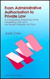 Cover for Chen · From Administrative Authorisation (Bok) (1994)