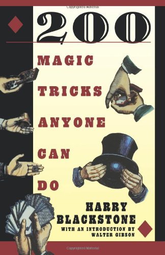 Cover for H. Blackstone · 200 Magic Tricks Anyone Can Do (Pocketbok) [Carol Pub. Group Ed edition] (1999)