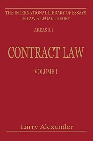 Cover for Eleanor Leacock · Contract Law, Volume 1 (Gebundenes Buch) (1991)