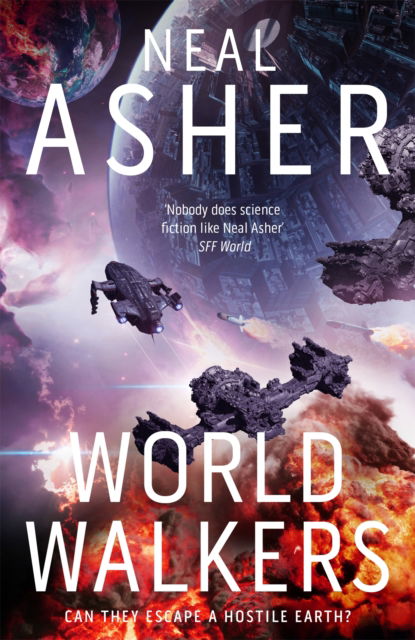 Cover for Neal Asher · World Walkers (Paperback Book) (2025)