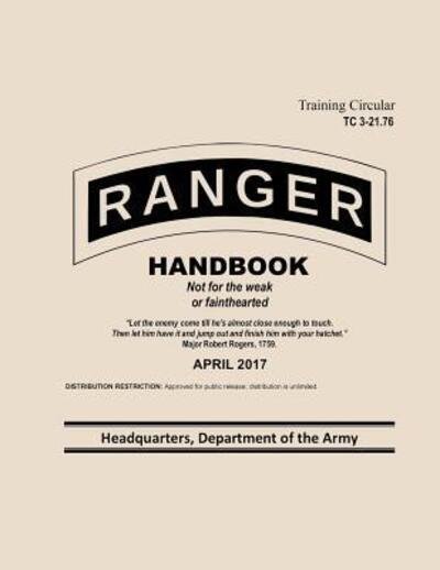 Cover for Dod · Ranger Handbook Training Circular TC 3-21.76 (Pocketbok) (2019)
