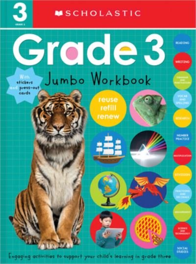 Cover for Scholastic · Third Grade Jumbo Workbook (Bog) (2023)
