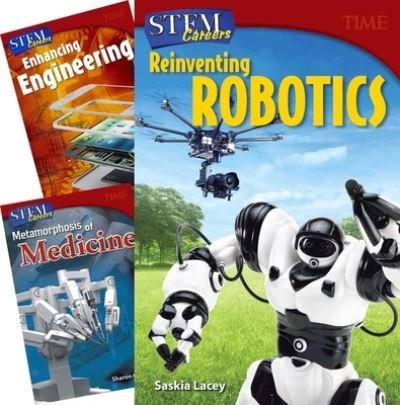 Cover for Teacher Created Materials · TIME STEM Careers, 3-Book Set (Bog) (2017)