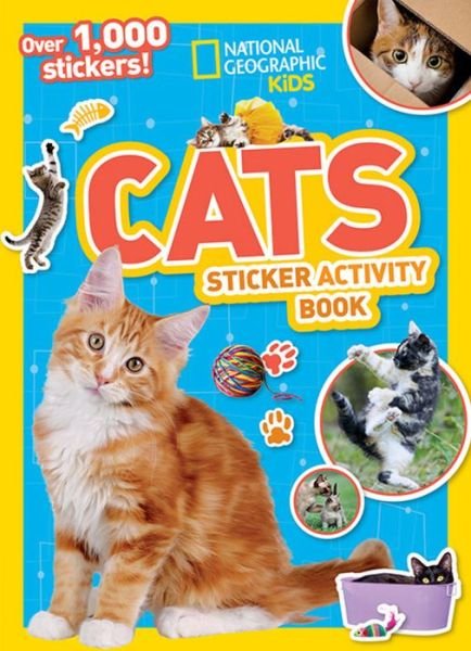 Cover for National Geographic Kids · National Geographic Kids Cats Sticker Activity Book - NG Sticker Activity Books (Paperback Bog) (2017)