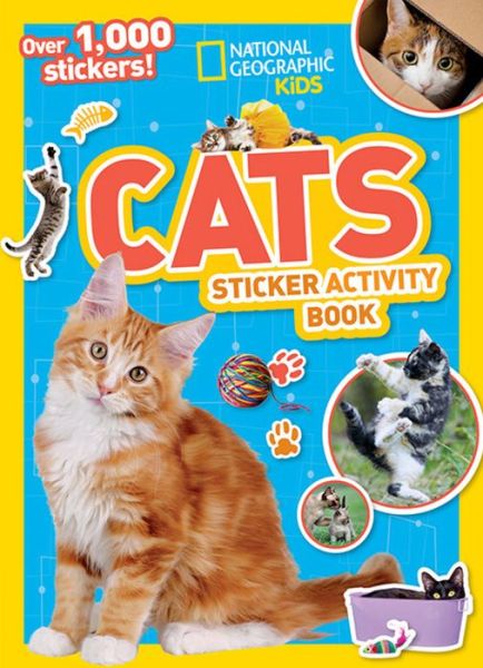 Cover for National Geographic Kids · National Geographic Kids Cats Sticker Activity Book - NG Sticker Activity Books (Paperback Book) (2017)