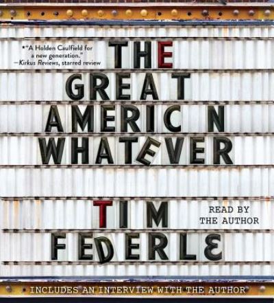 Cover for Tim Federle · The Great American Whatever (CD) (2016)