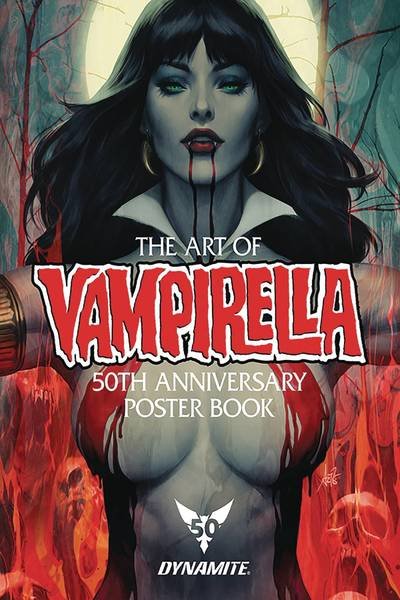 Cover for None · Vampirella 50th Anniversary Poster Book (Paperback Book) (2019)