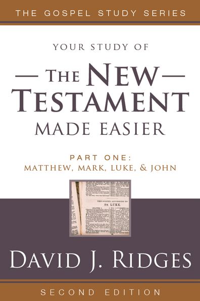 Cover for David J. Ridges · The New Testament Made Easier Part 1 (Gospel Studies (Cedar Fort)) (Paperback Book) (2006)