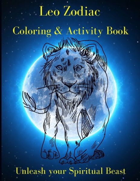 Cover for Melinda Read · Leo Zodiac Coloring &amp; Activity Book (Paperback Book) (2021)