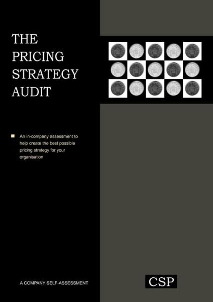 Cover for Kent B. Monroe · The Pricing Strategy Audit (Pocketbok) (2010)
