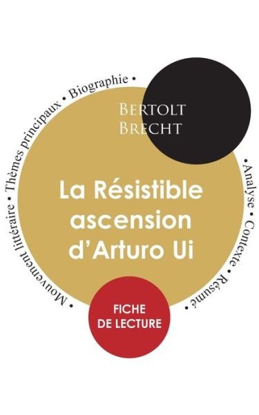 Fiche de lecture La Resistible ascension d'Arturo Ui (Etude integrale) - Bertolt Brecht - Books - Paideia Education - 9782759306008 - July 3, 2020