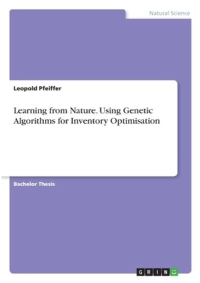 Cover for Pfeiffer · Learning from Nature. Using Ge (N/A)