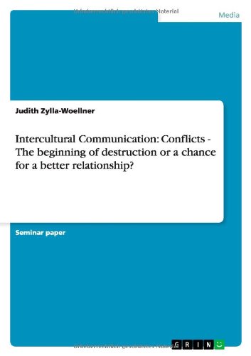 Cover for Judith Zylla-woellner · Intercultural Communication: Conflicts - the Beginning of Destruction or a Chance for a Better Relationship? (Paperback Book) (2013)